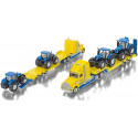 SIKU FARMER truck with New Holland tractors, model vehicle