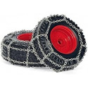 Wiking wheels with chains Fendt 828, model vehicle Wiking wheels with chains Fendt 828, model vehicle