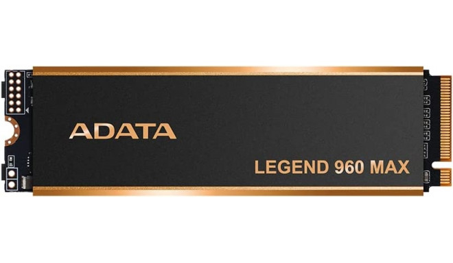 ADATA LEGEND 960 MAX 4 TB, SSD (dark grey/gold, PCIe 4.0 x4, NVMe 1.4, M.2 2280)