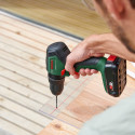 Bosch cordless impact drill UniversalImpact 18V-60 (green/black, 2x Li-ion battery 2.0Ah, case, POWE