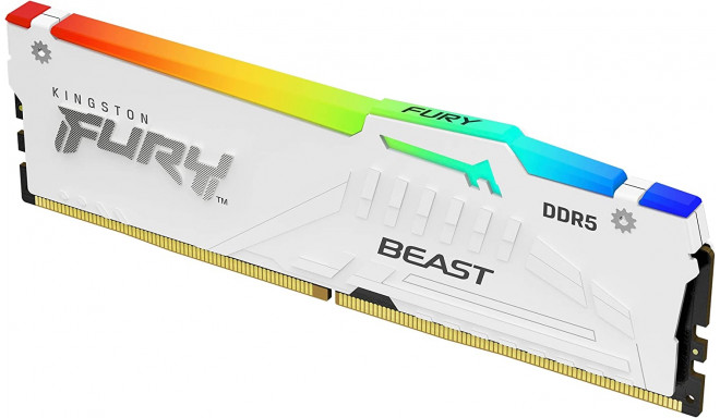 Kingston RAM Fury 32GB DDR5-5600 White (KF556C40BWA-32 Beast RGB XMP)