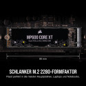 Corsair MP600 CORE XT 4 TB SSD - PCIe 4.0 x4, NVMe 1.4, M.2 2280