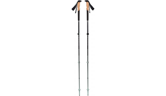 Black Diamond trekking poles Pursuit M/L gn, fitness device (grey/green, 1 pair, 100-125 cm)