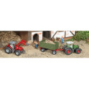 SIKU FARMER Massey Ferguson with front loader, model vehicle