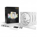 be quiet! Light Wings White 120mm PWM high-speed triple pack, case fan (white, pack of 3, incl. ARGB