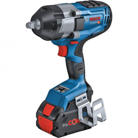 Bosch cordless impact wrench BITURBO GDS 18V-1000 C Professional, 18V (blue/black, 2x battery ProCOR
