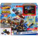 Hot Wheels Monster Trucks Arena World: Entry Challenge - Race Ace's Tire Smash Race, Track (includes