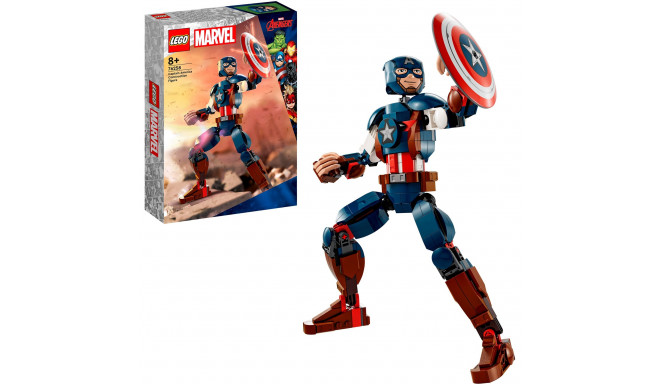 LEGO 76258 Marvel Super Heroes Captain America Buildable Figure Construction Toy