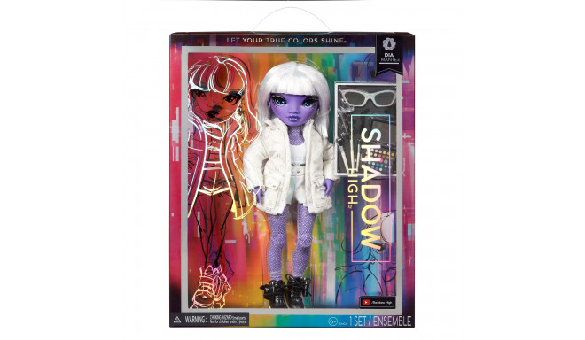 MGA Entertainment Shadow High S23 Purple Fasion Doll - Dia Mante, Doll