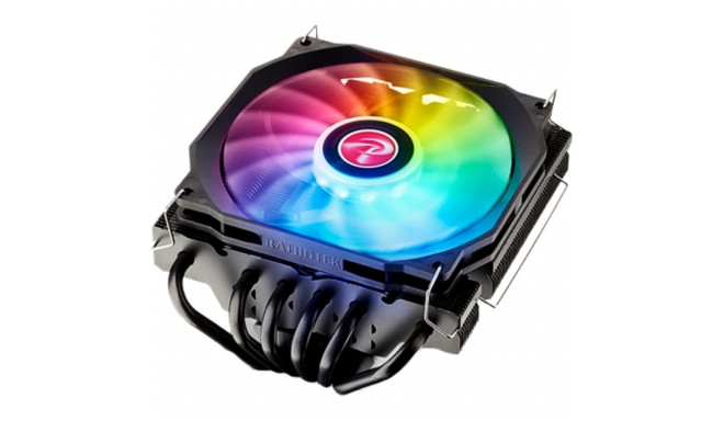 RAIJINTEK PALLAS 120 ARGB, CPU cooler (black)