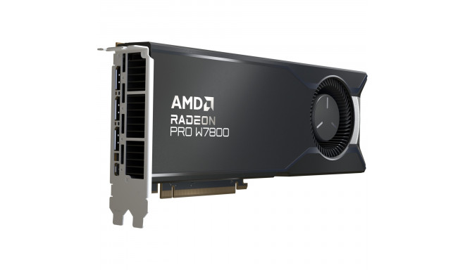 AMD Radeon PRO W7800 32GB, graphics card (RDNA 3, 3x DisplayPort 2.1, 1x Enhanced Mini DisplayPort 2