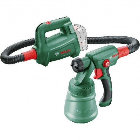 Bosch cordless paint spraying system EasySpray 18V-100 BARETOOL, spray gun (green/black, without bat
