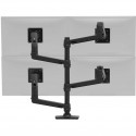 Ergotron LX Dual Monitor Arm, monitor mount (black)