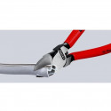 KNIPEX side cutters 72 02 125, for plastic, cutting pliers (red/blue, length 125mm)