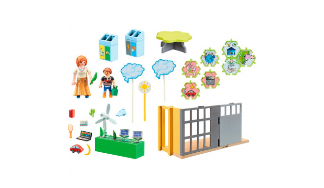 PLAYMOBIL 71331 City Life Climatic Science Extension Construction Toy