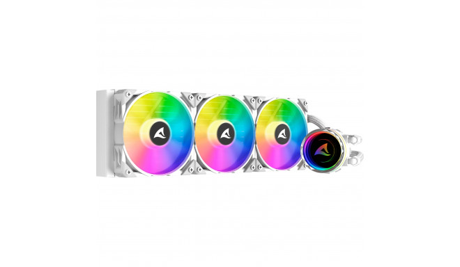 Sharkoon S90 RGB White AIO 360mm, water cooling (white)