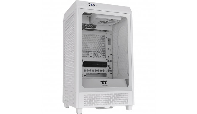 Thermaltake The Tower 200 , tower case (white, tempered glass)