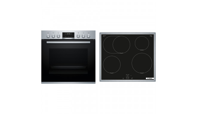 Bosch HND635CS61, cooker set (stainless steel)