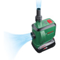 Bosch cordless air pump EasyInflate 18V-500, 18V (green/black, Li-ion battery 2.0Ah, POWER FOR ALL A