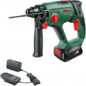 Bosch cordless hammer drill UniversalHammer 18V (green/black, Li-ion battery 2.5Ah, case, POWER FOR 