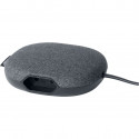 Brennenstuhl estilo charging station with textile surface, socket strip (anthracite/black, 3 meters,