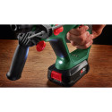 Bosch cordless hammer drill UniversalHammer 18V (green/black, 2x Li-ion batteries 2.5Ah, case, POWER