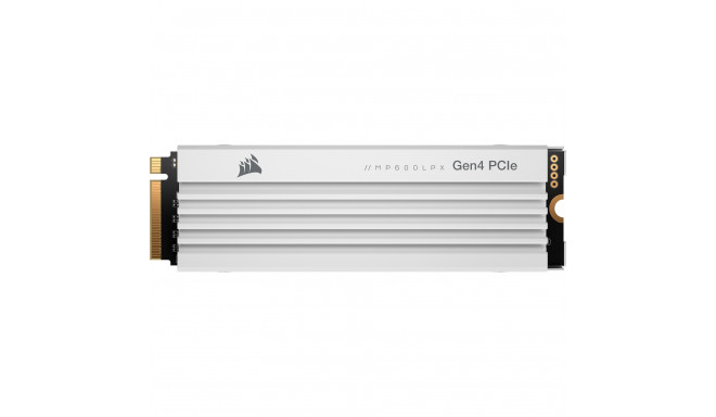 Corsair MP600 PRO LPX 1 TB, SSD (white, PCIe 4.0 x4, NVMe 1.4, M.2 2280)