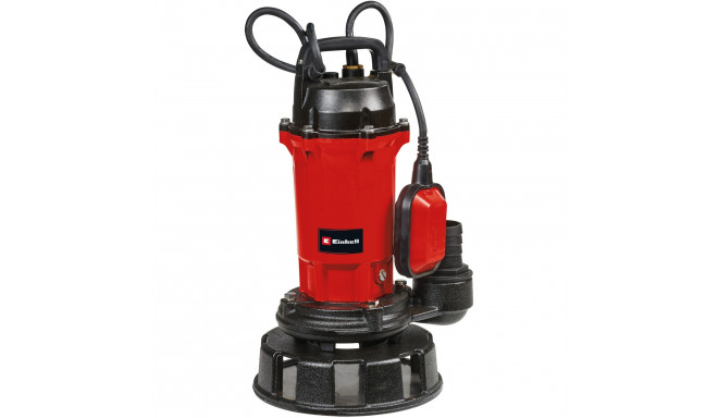 Einhell dirty water pump GE-DP 900 Cut, submersible / pressure pump (red / black, 900 watts)