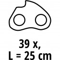 Einhell replacement chain 25cm 1.3 39T 3/8, saw chain