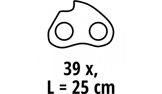 Einhell replacement chain 25cm 1.3 39T 3/8, saw chain