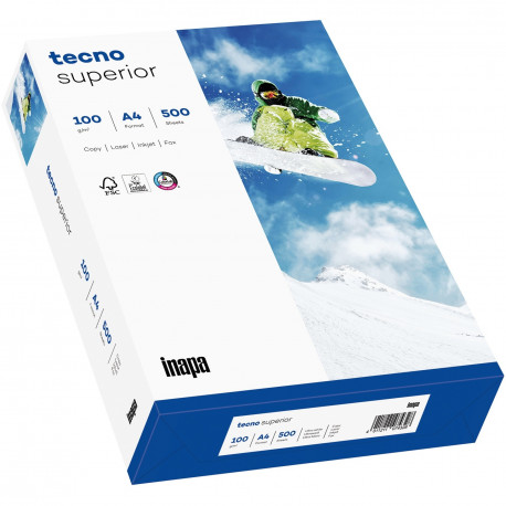 Inapa Tecno Superior 100g 210x297 R, paper (DIN A4 (500 sheets), 100 g/m)