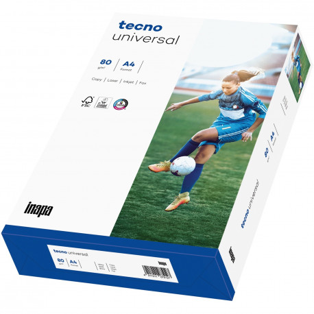 Tecno Universal ungeriest A4 (DIN A4 (2500 Blatt), 80 g/m²)