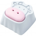 Keychron Cute Cows Aluminum Alloy Artisan Keycap (white)