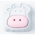 Keychron Cute Cows Aluminum Alloy Artisan Keycap (white)