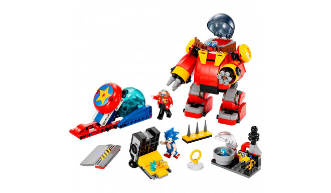 LEGO 76993 Sonic the Hedgehog Sonic vs Dr Eggman's Death Egg Robot Construction Toy