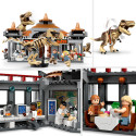 LEGO 76961 Jurassic World T. rex and Raptor Attack on the Visitor Center, construction toy