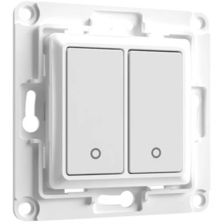 Shelly Wall Switch 2, push button (white)