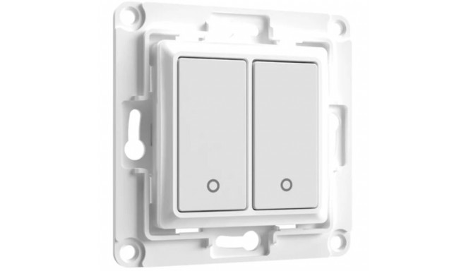 Shelly Wall Switch 2, push button (white)