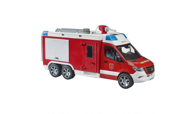 BRUDER Mercedes Benz Sprinter fire rescue vehicle (including light + sound module)