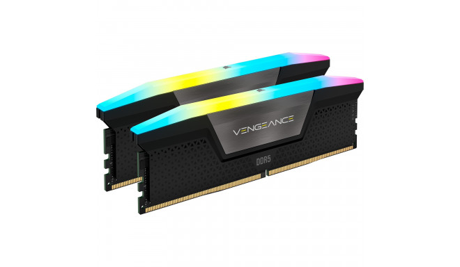 Corsair DDR5 - 48GB - 6000 - CL - 36 (2x 24 GB) dual kit, RAM (black, CMH48GX5M2E6000C36, Vengeance 