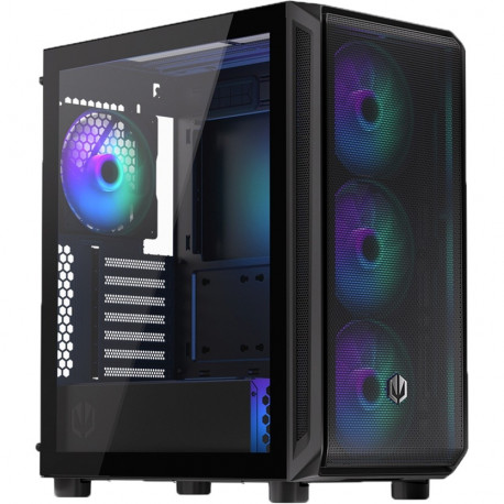 ENDORFY ARX 500 ARGB, tower case (black, side panel made of tempered glass)