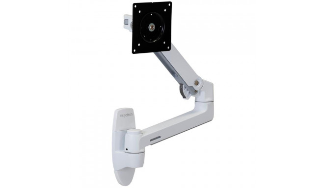 Ergotron LX monitor arm, monitor holder (white)