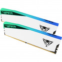 Patriot DDR5 - 32GB - 6200 - CL - 42 (2x 16 GB) dual kit, RAM (white, PVER532G62C42KW, Viper Elite 5