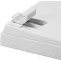 Sharkoon SKILLER SGK50 S4 Barebone Gaming Keyboard (White, ISO Layout)