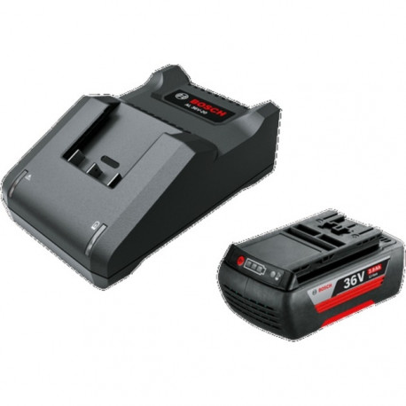 Bosch starter set 36V (GBA 36V 2.0Ah + AL 36V-20), charger (black, 36V POWER FOR ALL, battery + char
