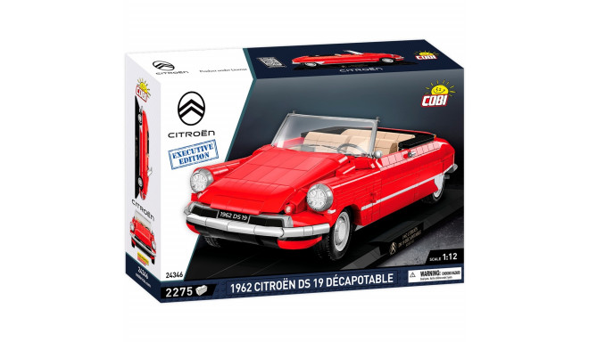 COBI 1962 Citroen DS 19 Convertible Executive Edition, construction toy