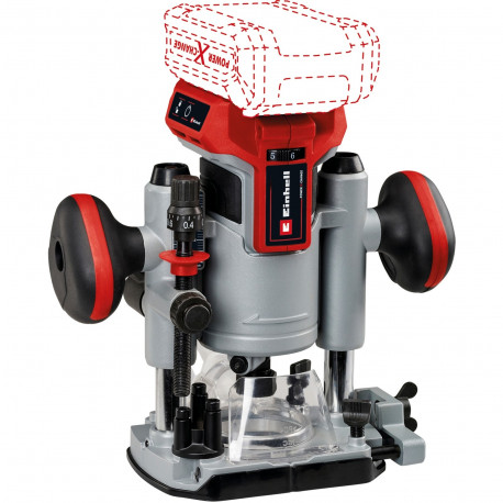 Einhell cordless router TP-RO 18 Li BL - Solo Professional, 18Volt (red, without battery and charger