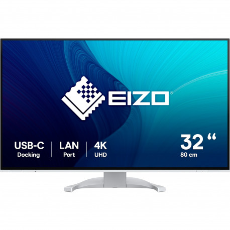 EV3240X-WT (80 cm (32 Zoll), weiß, UltraHD/4K, IPS, LAN, USB-C)