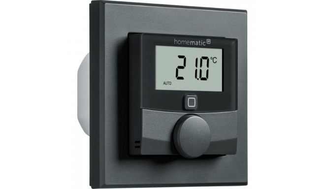 Homematic IP wall thermostat with switching output (HmIP-BWTH-A) (anthracite, for brand switch 230V)