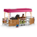 Schleich Horse Club horse transporter, toy vehicle